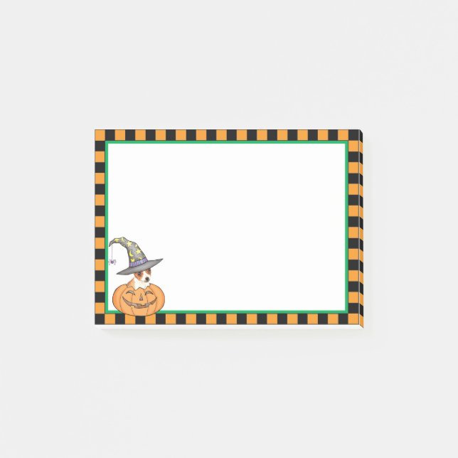Chihuahua Witch Post-it Notes (Front)