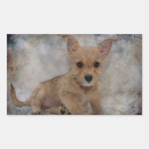 Chihuahua/Yorkie Puppy Sticker