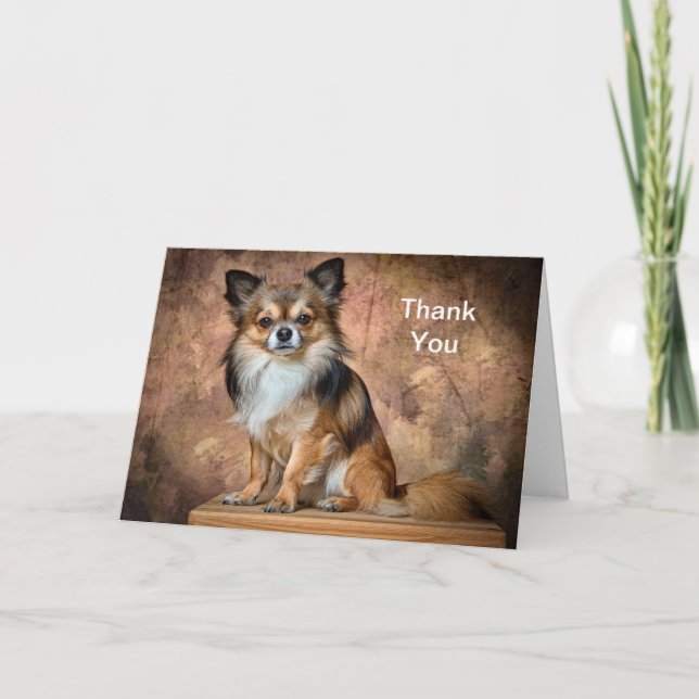 Chihuahua You Thank Card (Front)
