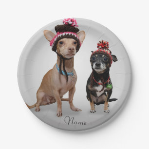 Chihuahua's Paper Plate