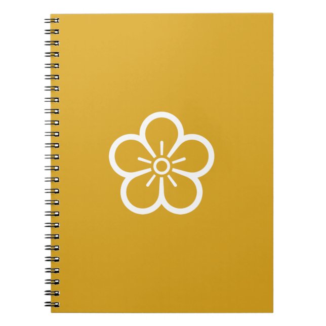 Chikage ume hana notebook (Front)