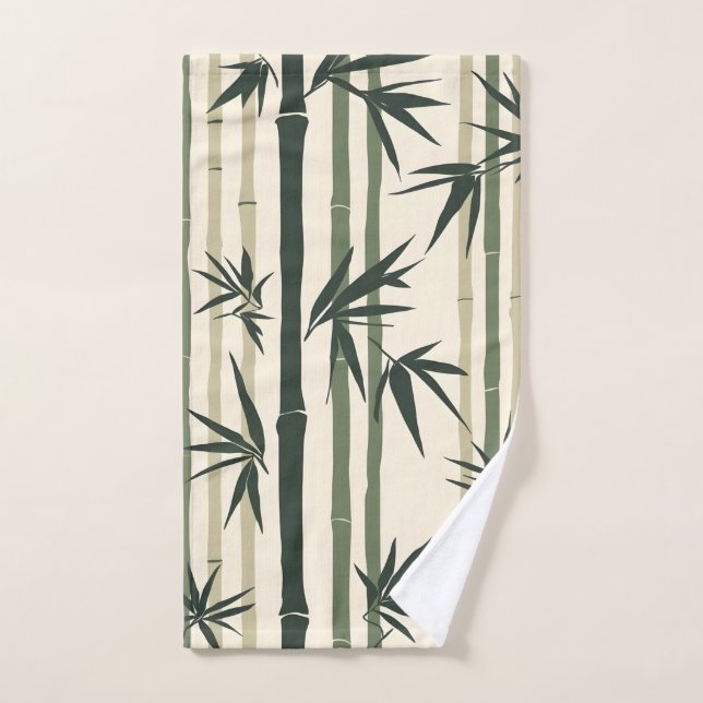 Chikurin Zen (Bamboo Grove) Hand Towel (Hand Towel)
