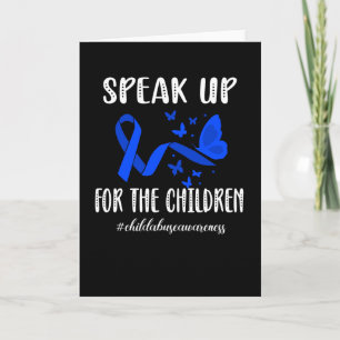Child Abuse Awareness Child Abuse Prevention Month Card