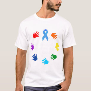 Child Abuse Prevention Awareness Blue Ribbon    T-Shirt