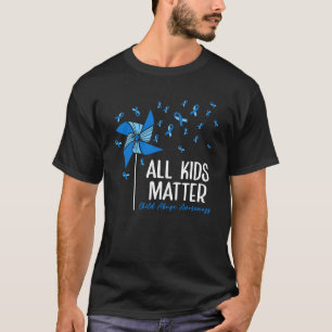 Child Abuse Prevention Awareness Month  Matching F T-Shirt