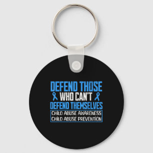 Child Abuse Survivor Child Abuse Prevention Month  Keychain