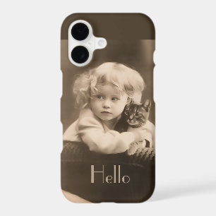 Child and Kitty iPhone 6 Plus Case