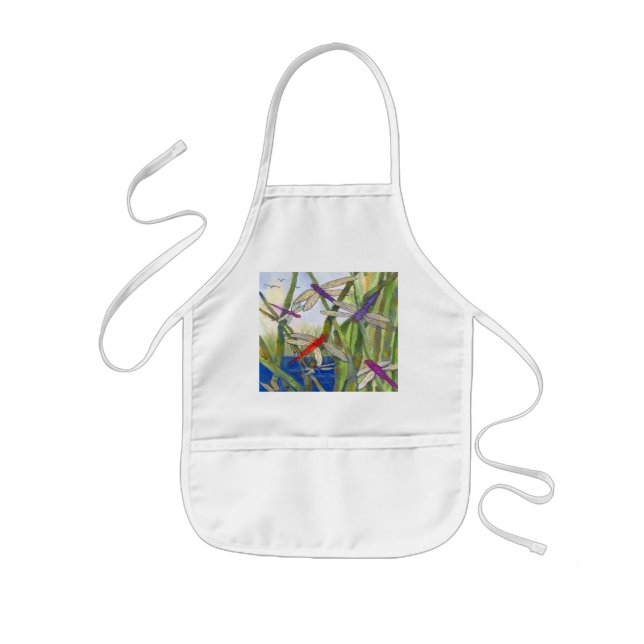 Child Apron with Dragonflies (Front)