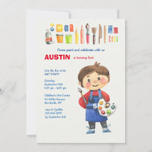 Child Artist Invitation