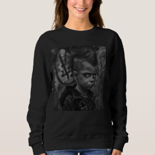 Child as a punker, rebellious child 1 sweatshirt