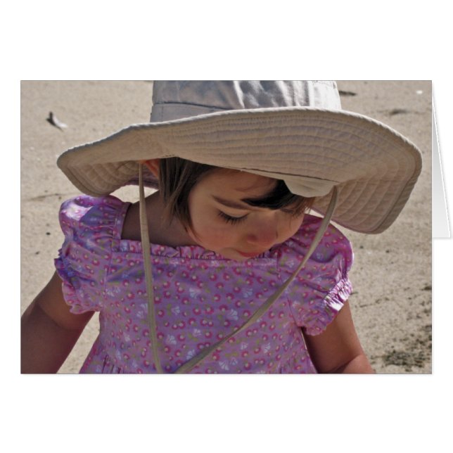 Child at the Beach  (Front Horizontal)