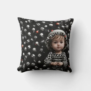  child, baby, happiness, love, joy, pleasure, cush throw pillow