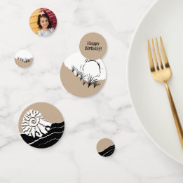 Child Beach Birthday Party Table Confetti