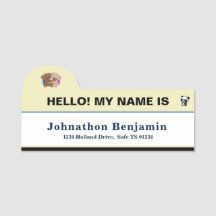 Child Boy Girl Name ID Identification Personalize