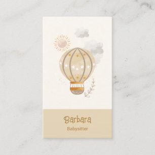  Child Care Nanny Babysitter Daycare QR CODE Business Card