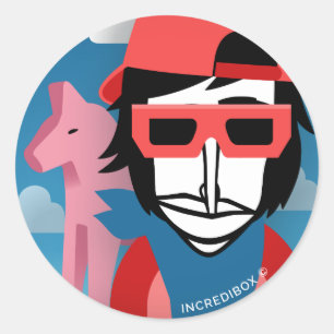 CHILD CLASSIC ROUND STICKER