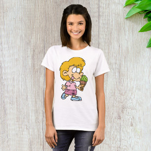 Child Eating Ice Cream T-Shirt