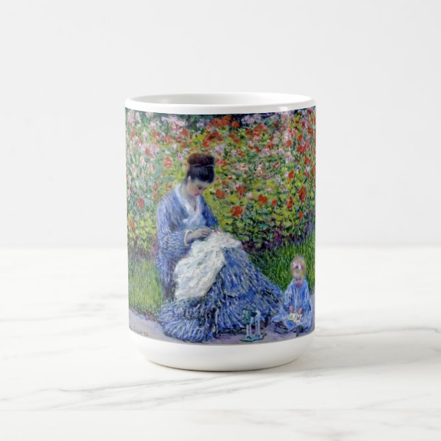 Child in Garden ,Monet Coffee Mug (Center)