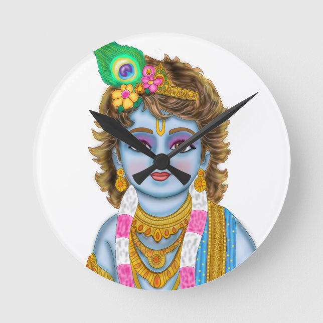Child Krishna Clock (Front)