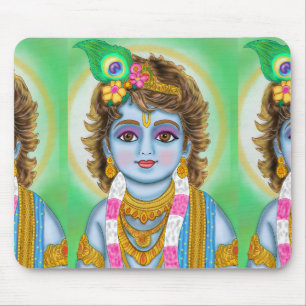 Child Krishna Mouse Pad
