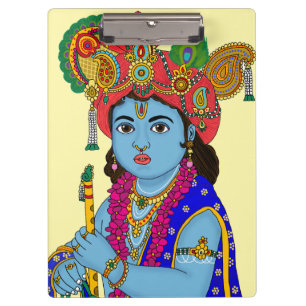 Child Krishna Stationery Clipboard
