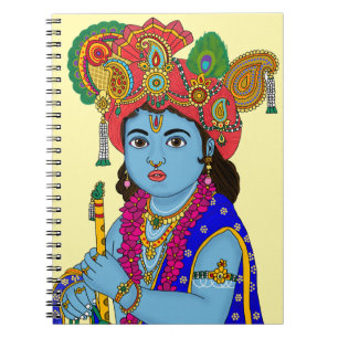 Child Krishna Stationery Notebook