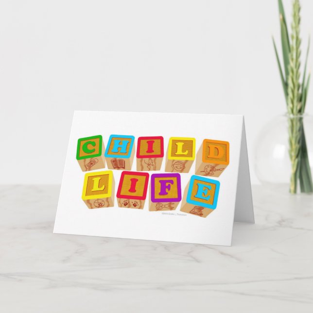 Child Life "Blocks" Notecards (Front)