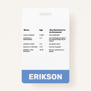 Child Life Child Development Theorists Badge