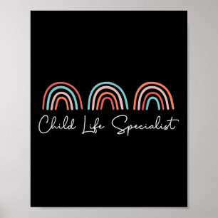 Child Life Specialist Pediatric Occupational Thera Poster