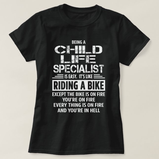 Child Life Specialist T-Shirt (Design Front)