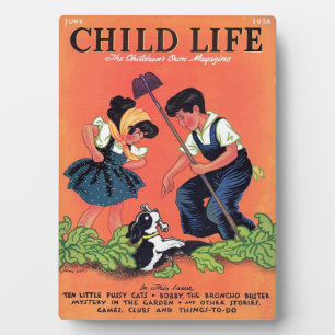 "Child Life was an American children's magazine." Plaque