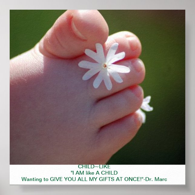 CHILD LIKE POSTER (Front)