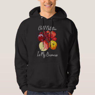 Child Nutrition Is My Business Dietician Child Nut Hoodie
