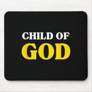 Child Of God, Beloved Blessed, Christian Faith Mouse Pad