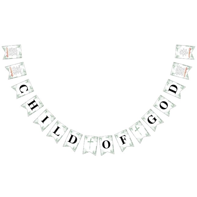 Child Of God Bunting Banner (All)