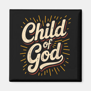 Child Of God Christian Faith Magnet
