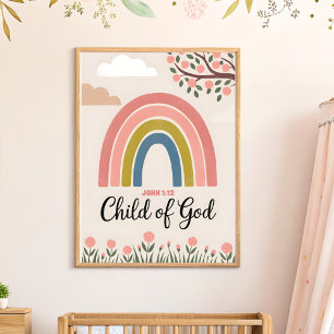 Child of God Christian Nursery Wall Art