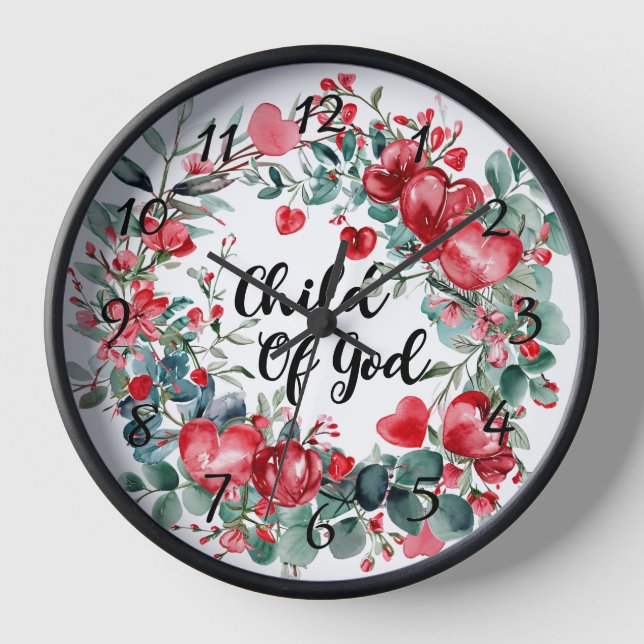 Child Of God Clock (Front)