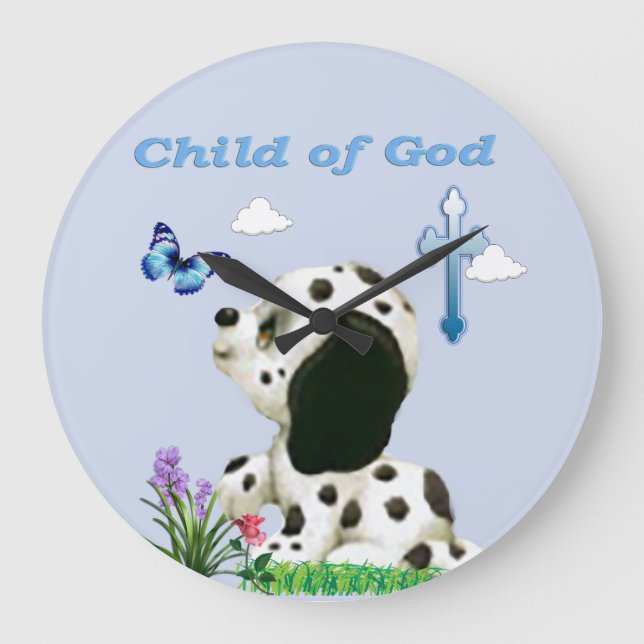 Child of God Large Clock (Front)
