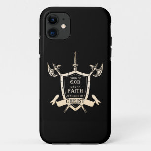 Child of GOD - Man of FAITH - Warrior of CHRIST  iPhone 11 Case