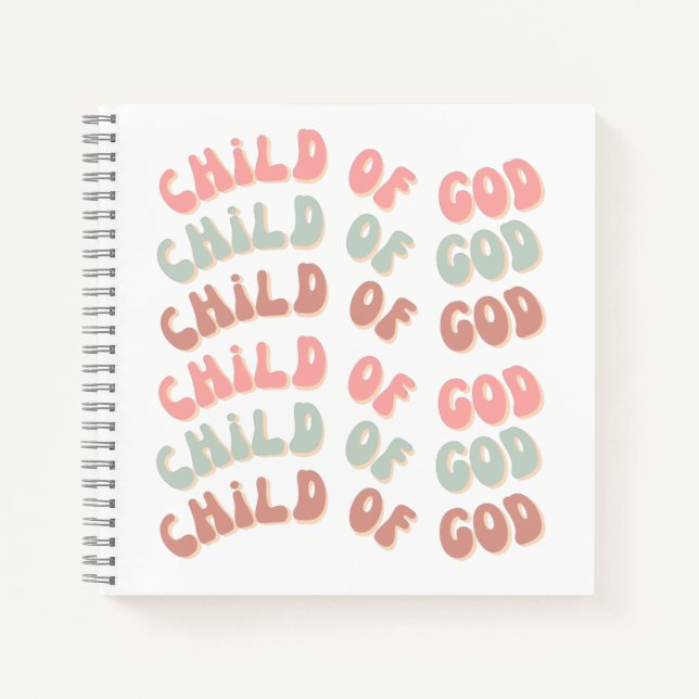 Child of God Retro Journal (Front)
