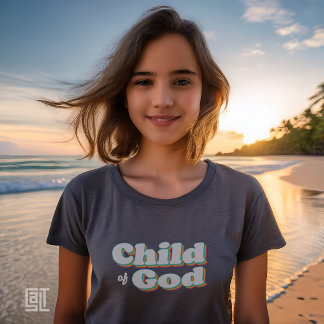 Child of God Vintage Christian Inspirational T-Shirt