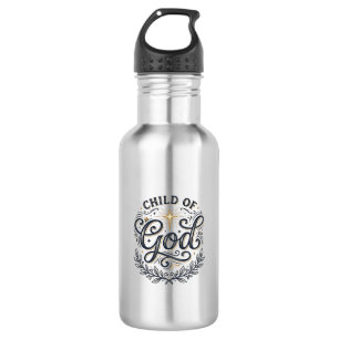 Child Of God Vintage Engraving Shirt Design_1 532 Ml Water Bottle