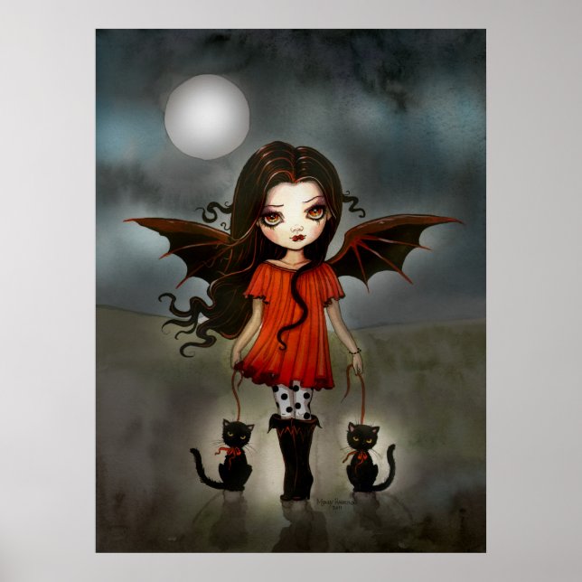 Child of Halloween Cute Vampire Poster (Front)