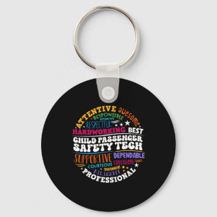 Child Penger Safety Technician Keychain
