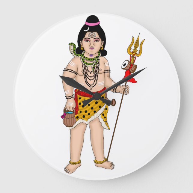 Child Shiva Clock (Front)