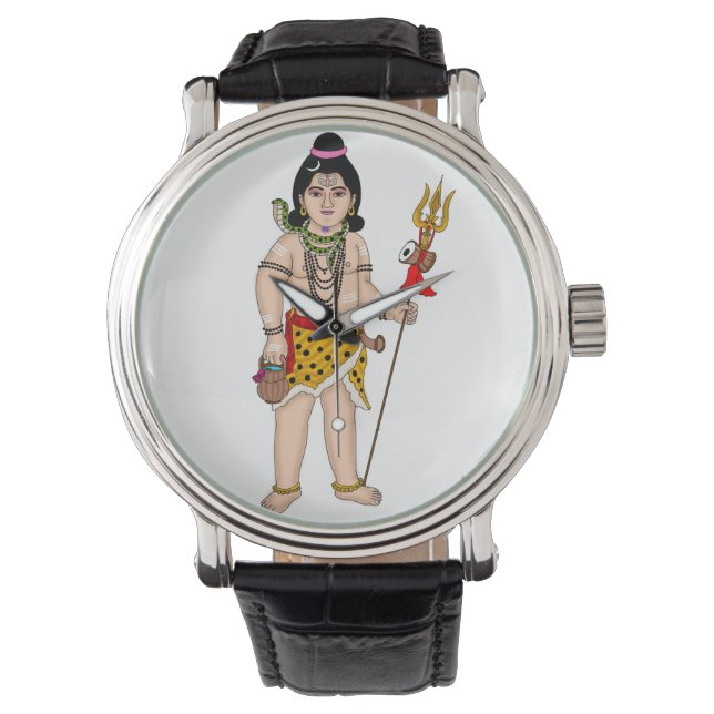 Child Shiva Clock Watch (Front)
