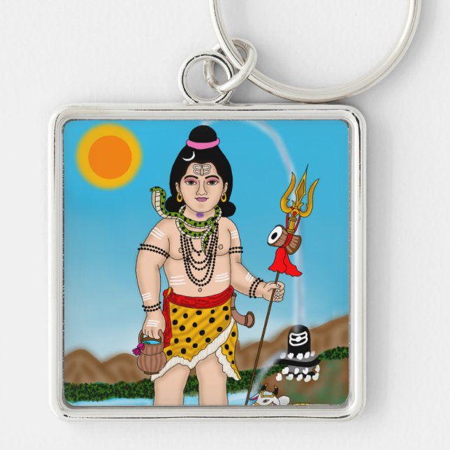 Child Shiva Keychain (Front)