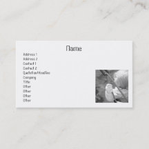 Child Swinging Business Card