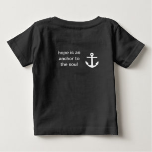 Child t-shirt hope anchor